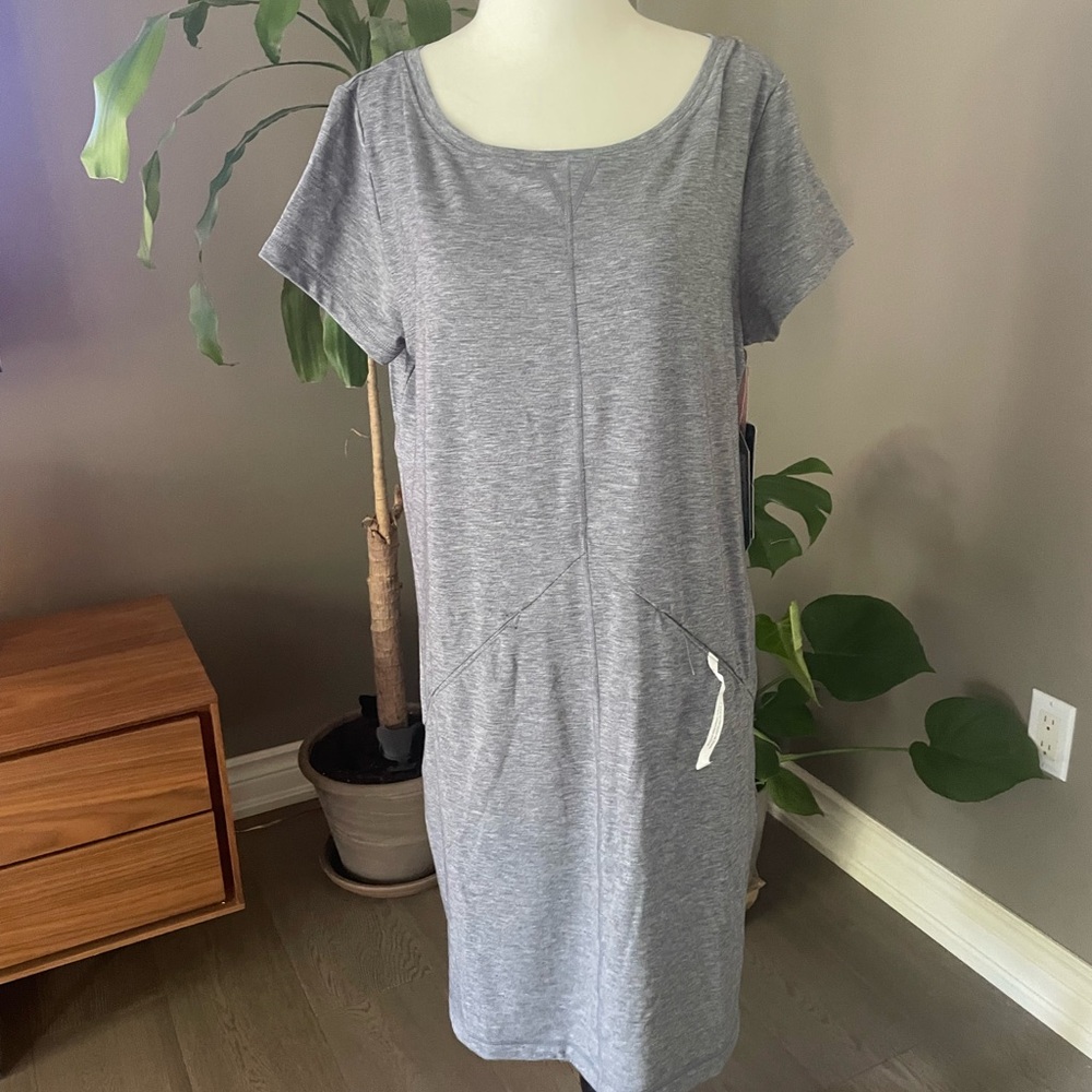 Indygena Women's Grey Casual Dress